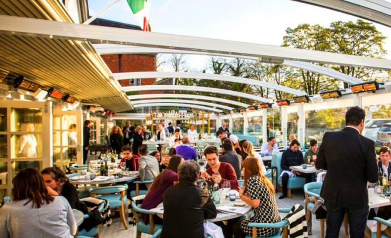 Calefactores para restaurantes